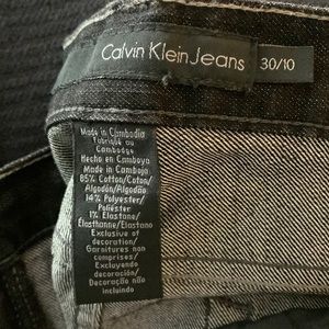 Women’s Calvin Klein black jeans